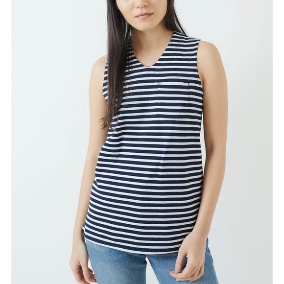 FWK Engineered Garments striped top - Picture 1 of 7